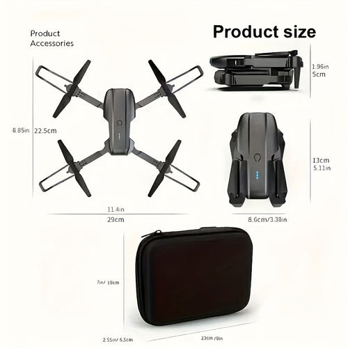 Dual Camera Foldable Quadcopter Drone-1