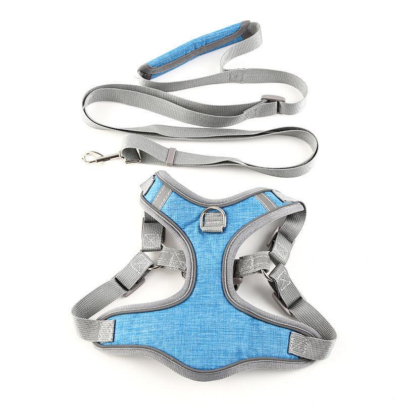 Vibrant Vest-Style Pet Leash For Cats And Dogs-0