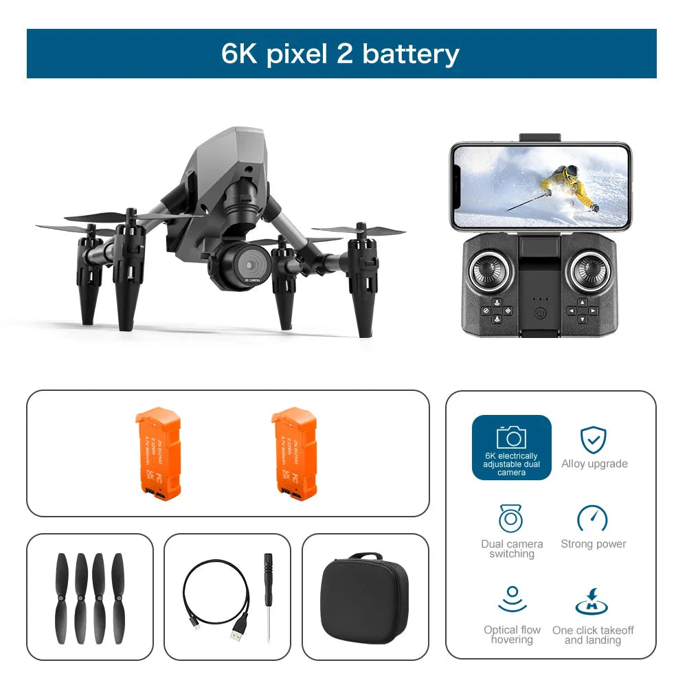 Mini Drone 4K 8K Dual Camera