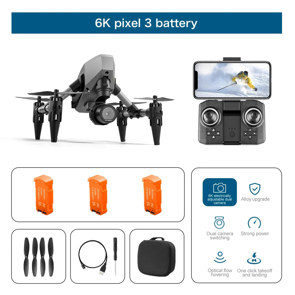 Mini Drone 4K 8K Dual Camera